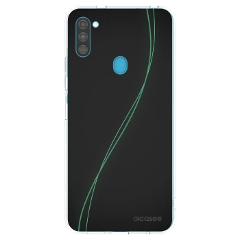 Picasee silikonový průhledný obal pro Samsung Galaxy M11 - Be Different