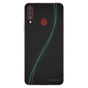 Picasee silikonový průhledný obal pro Samsung Galaxy A20s - Be Different