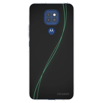 Picasee silikonový průhledný obal pro Motorola Moto G9 Play - Be Different