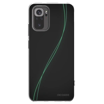 Picasee silikonový průhledný obal pro Xiaomi Redmi Note 10S - Be Different