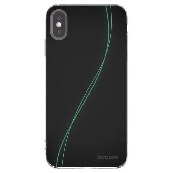 Picasee silikonový průhledný obal pro Apple iPhone XS Max - Be Different