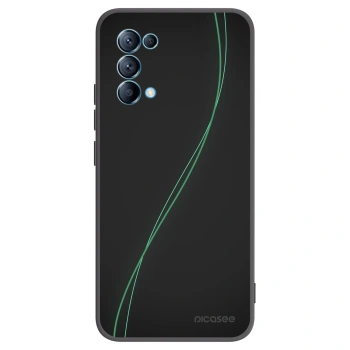 Picasee silikonový černý obal pro OPPO Reno 5 5G - Be Different