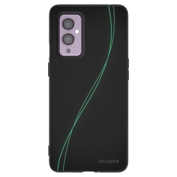 Picasee silikonový černý obal pro OnePlus 9 - Be Different