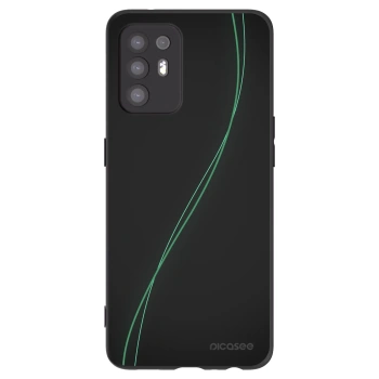 Picasee silikonový černý obal pro OPPO A94 5G - Be Different