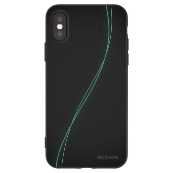 Picasee silikonový černý obal pro Apple iPhone X/XS - Be Different