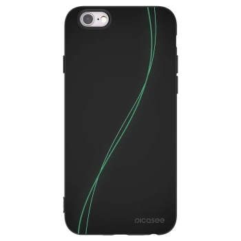 Picasee silikonový černý obal pro Apple iPhone 6/6S - Be Different