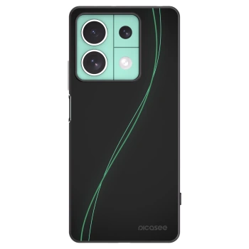 Picasee silikonový černý obal pro Xiaomi Redmi Note 13 5G - Be Different