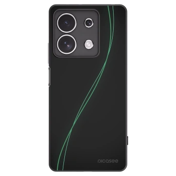 Picasee silikonový černý obal pro Xiaomi Redmi Note 13 4G - Be Different