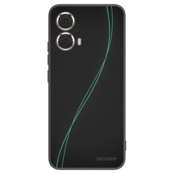 Picasee silikonový černý obal pro Motorola Moto G85 - Be Different