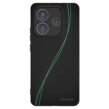 Picasee silikonový černý obal pro Xiaomi Redmi Note 14 5G - Be Different