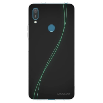 Picasee silikonový průhledný obal pro Huawei Y7 2019 - Be Different