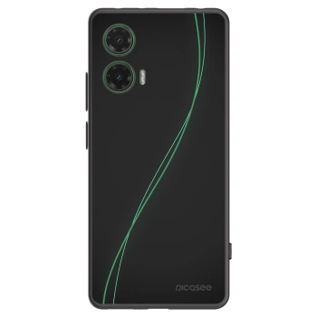 Picasee silikonový černý obal pro Motorola Moto G35 5G - Be Different