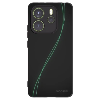 Picasee silikonový černý obal pro Xiaomi Redmi Note 14 4G - Be Different
