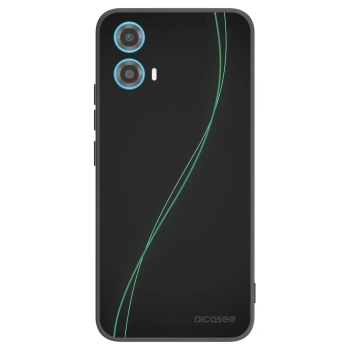 Picasee silikonový černý obal pro Motorola Moto G34 5G - Be Different