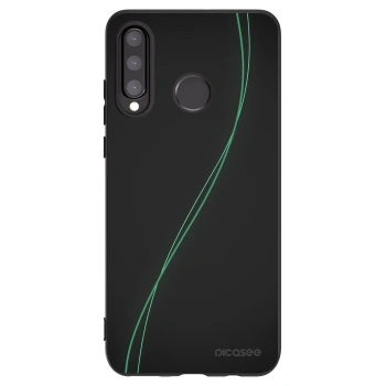 Picasee silikonový černý obal pro Huawei P30 Lite - Be Different