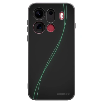 Picasee silikonový černý obal pro OPPO Find X9 Pro - Be Different