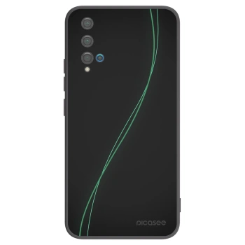 Picasee silikonový černý obal pro Huawei Nova 5T - Be Different