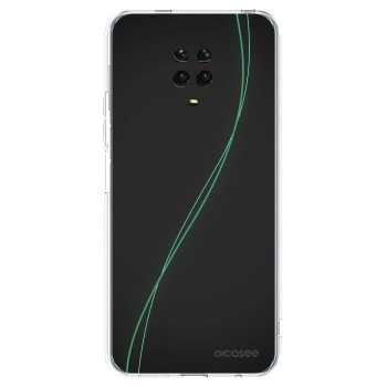 Picasee silikonový průhledný obal pro Xiaomi Redmi Note 9 Pro - Be Different
