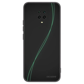 Picasee silikonový černý obal pro Xiaomi Redmi Note 9 Pro - Be Different