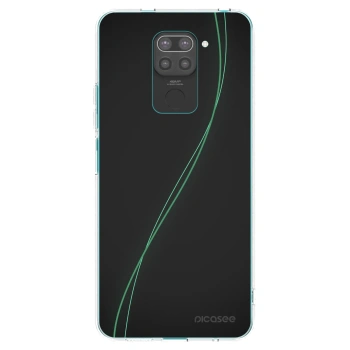 Picasee silikonový černý obal pro Xiaomi Redmi Note 9 - Be Different