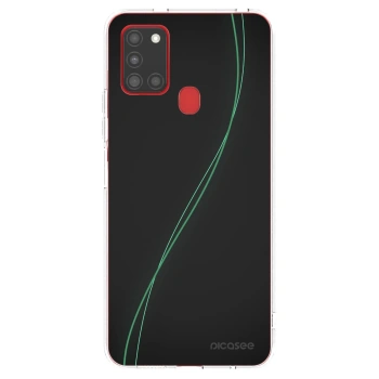 Picasee silikonový průhledný obal pro Samsung Galaxy A21s - Be Different
