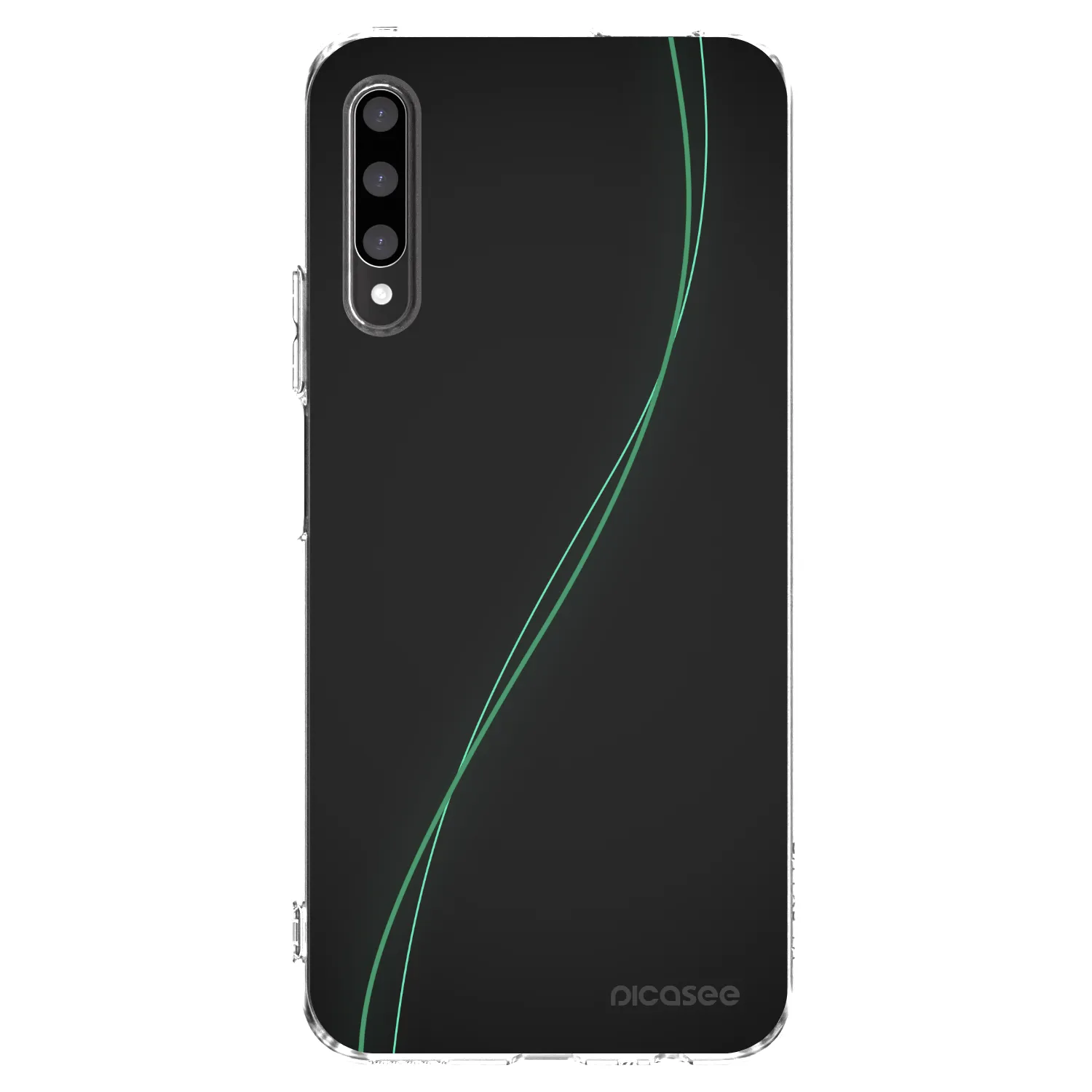 Picasee silikonový průhledný obal pro Honor 9X Pro - Be Different