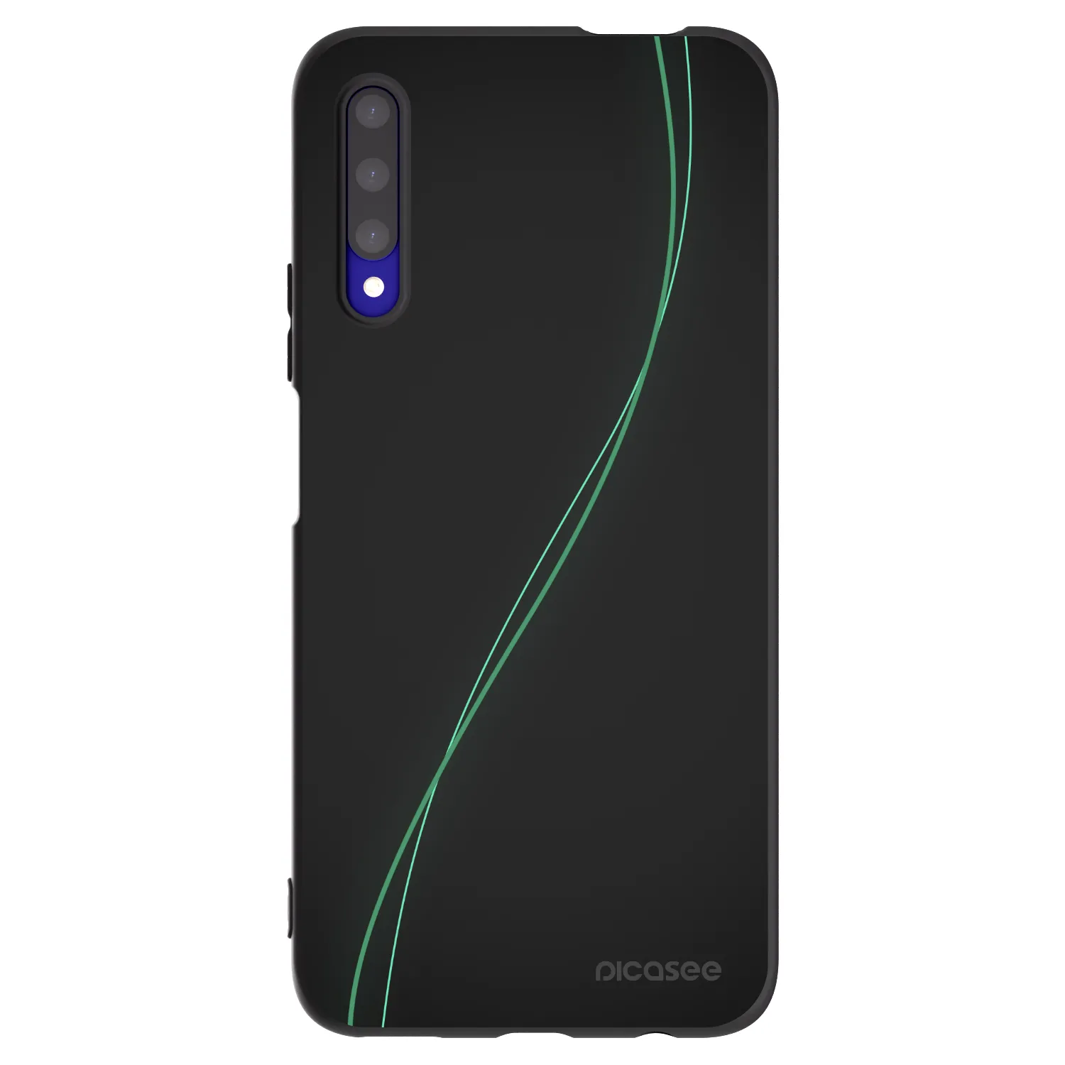Picasee silikonový černý obal pro Honor 9X Pro - Be Different