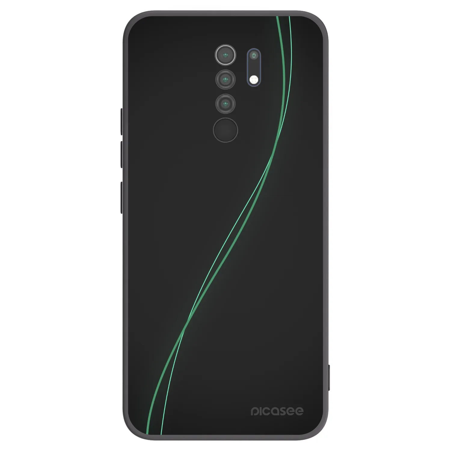 Picasee silikonový černý obal pro Xiaomi Redmi 9 - Be Different