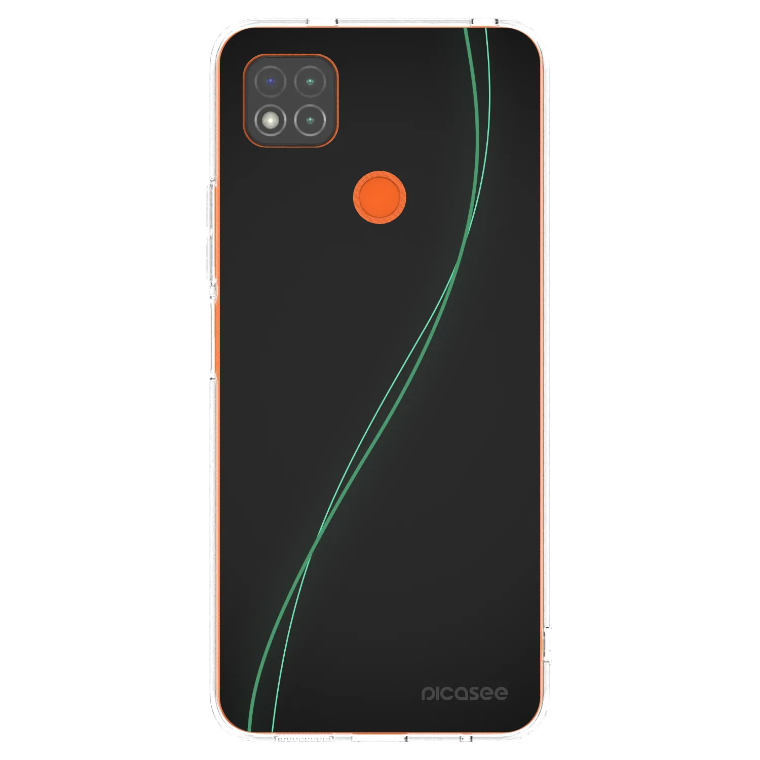 Picasee silikonový průhledný obal pro Xiaomi Redmi 9C - Be Different