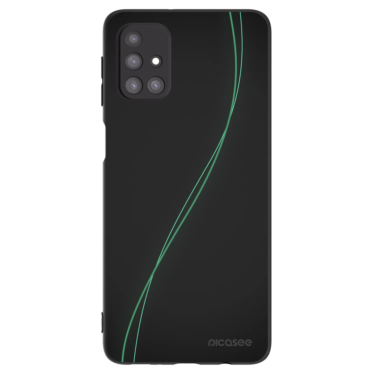 Picasee silikonový černý obal pro Samsung Galaxy M31s - Be Different
