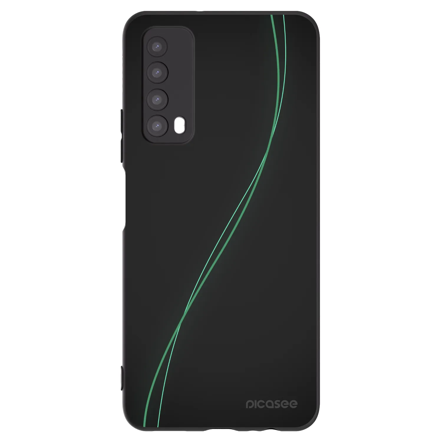 Picasee silikonový černý obal pro Huawei P Smart 2021 - Be Different