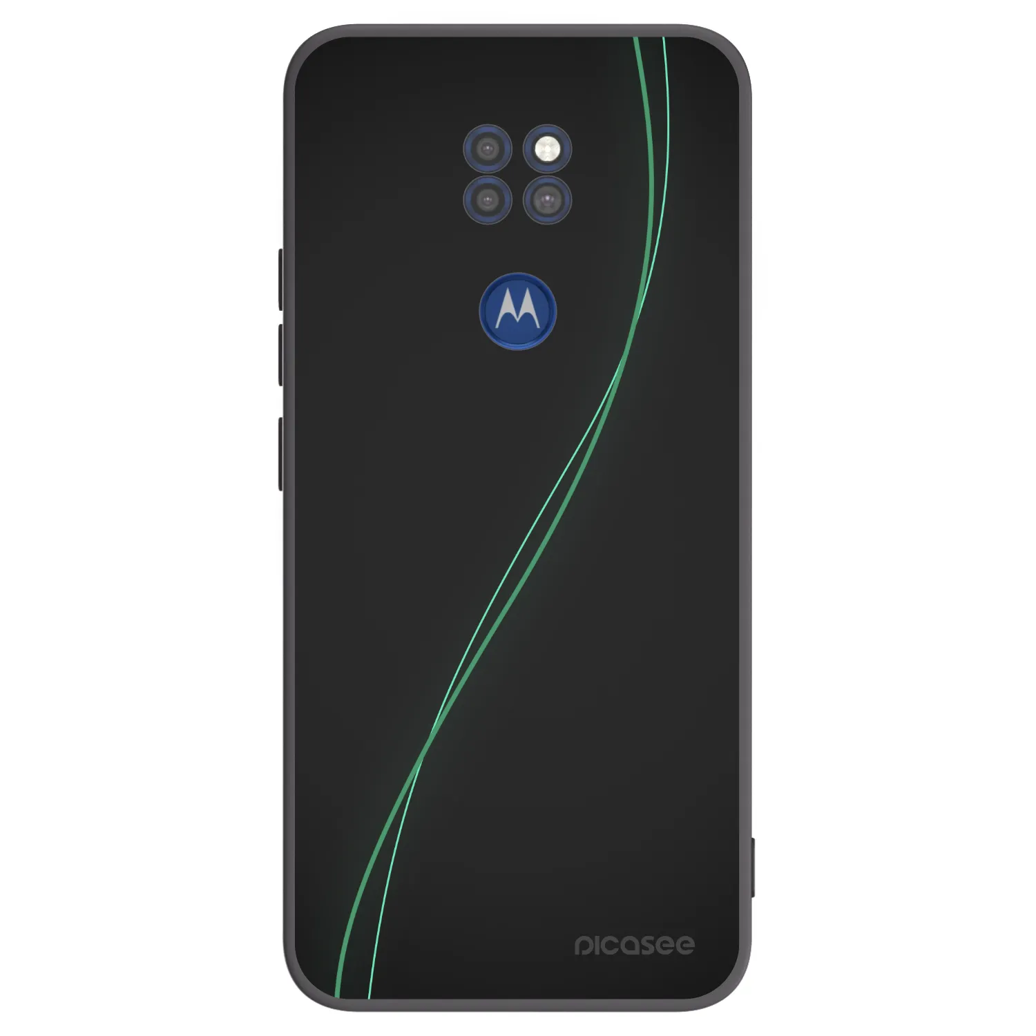 Picasee silikonový černý obal pro Motorola Moto G9 Play - Be Different