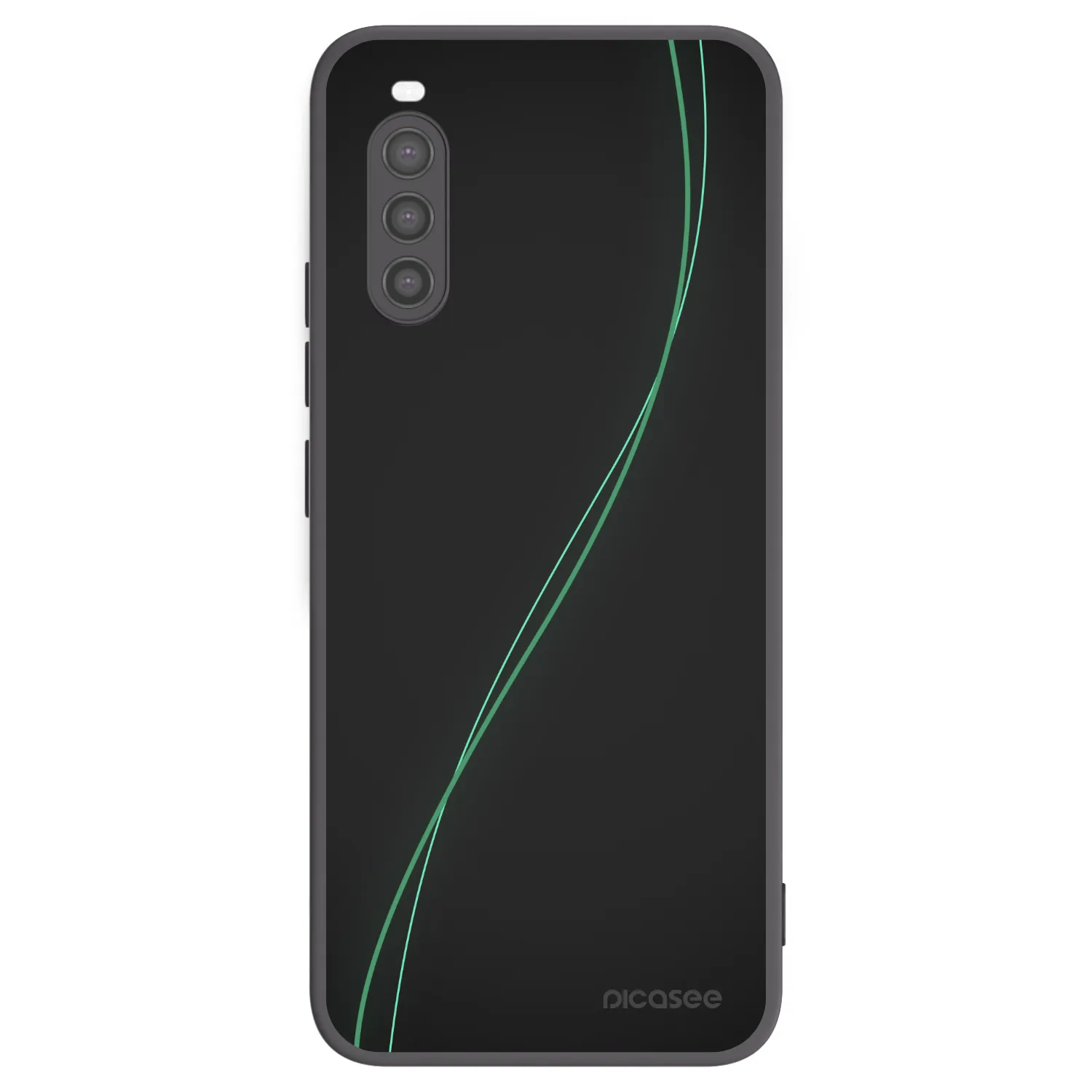 Picasee silikonový černý obal pro Sony Xperia 10 II - Be Different