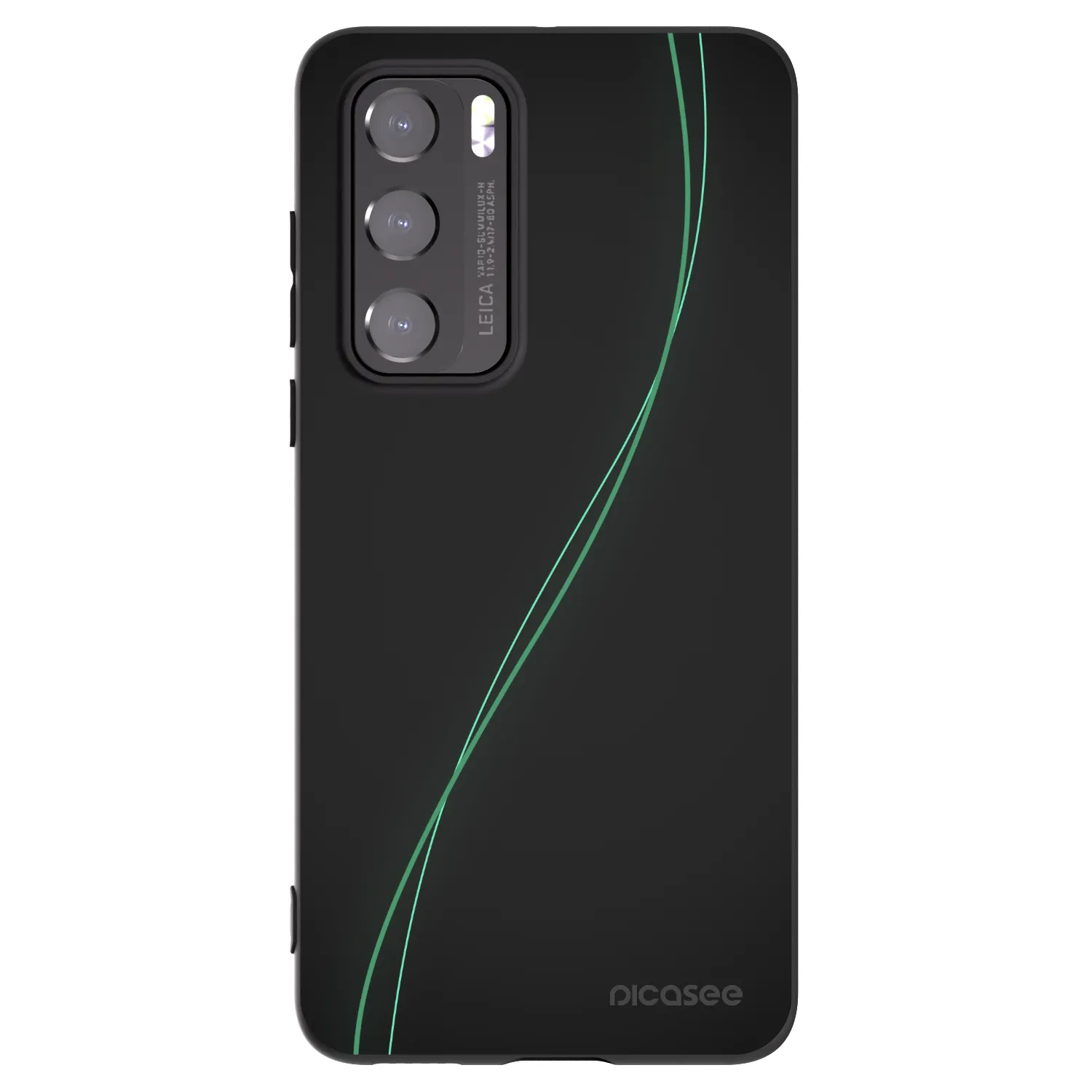 Picasee silikonový černý obal pro Huawei P40 - Be Different