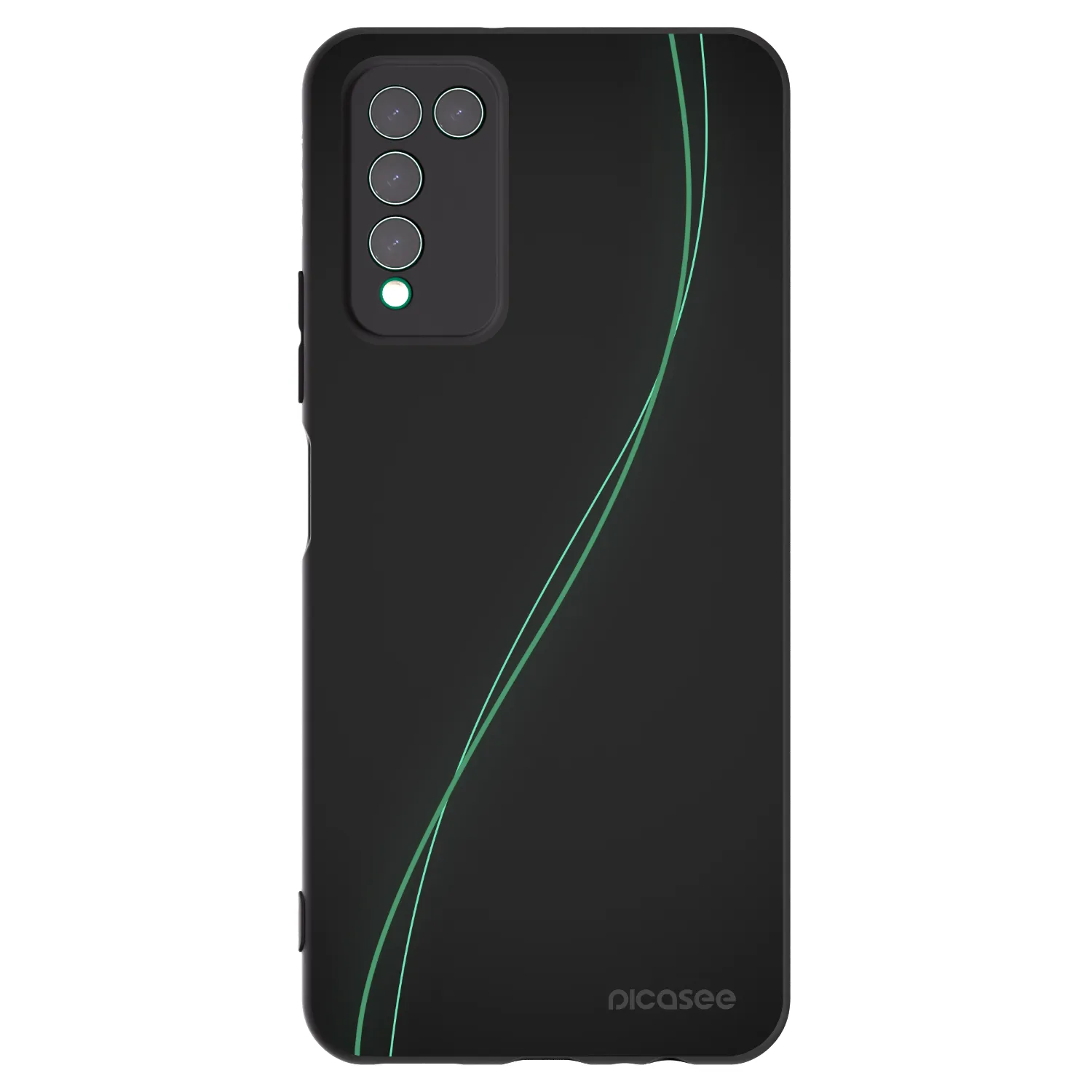 Picasee silikonový černý obal pro Honor 10X Lite - Be Different
