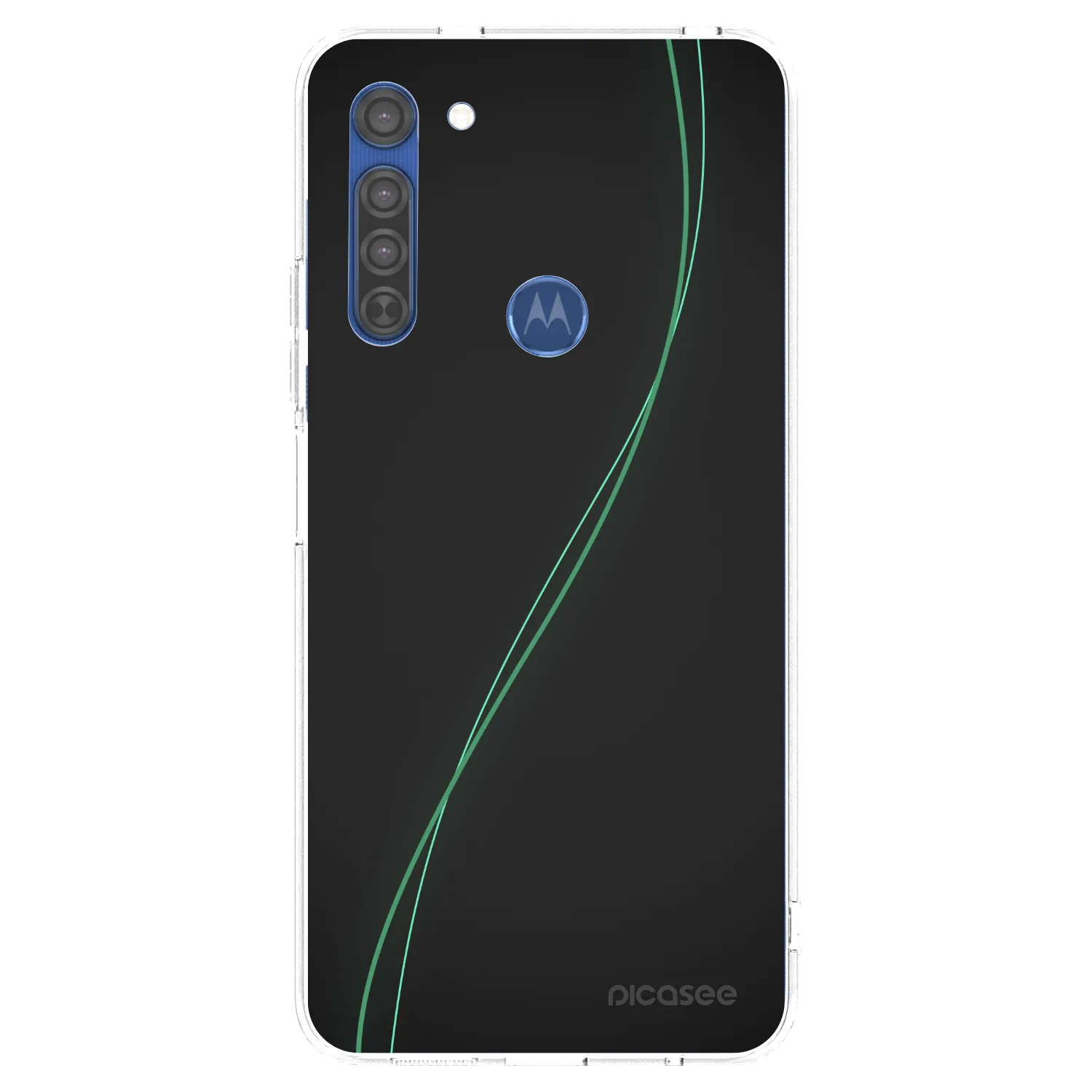 Picasee silikonový průhledný obal pro Motorola Moto G8 - Be Different