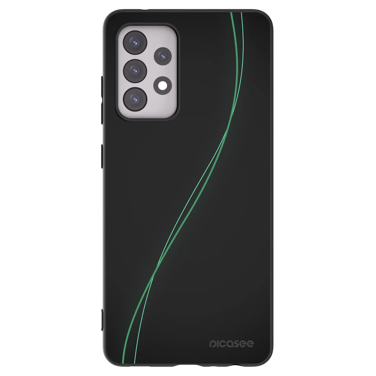 Picasee silikonový černý obal pro Samsung Galaxy A52 5G A525F - Be Different