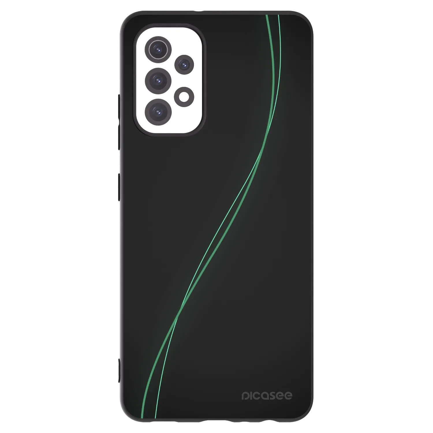 Picasee silikonový černý obal pro Samsung Galaxy A32 5G A326B - Be Different