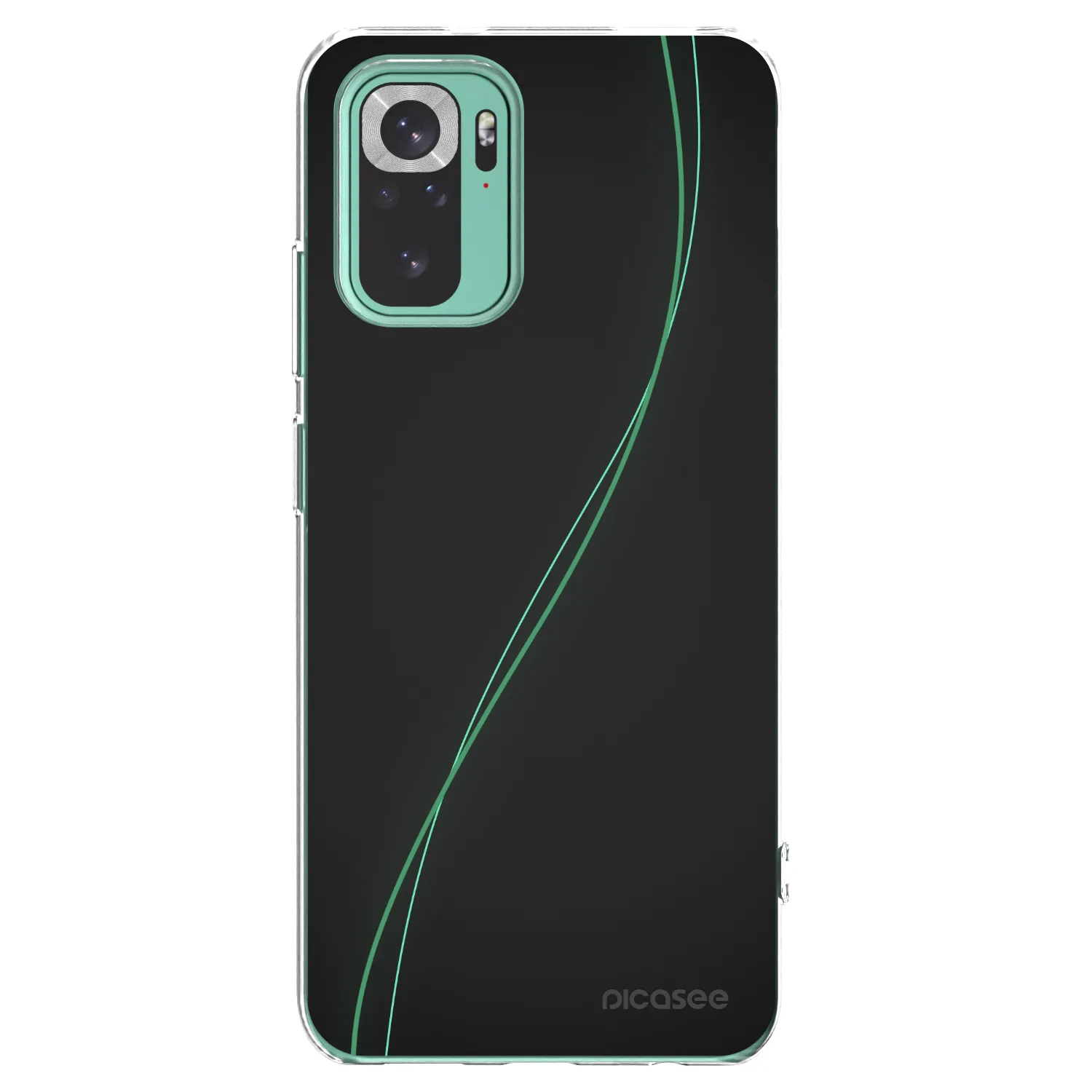 Picasee silikonový průhledný obal pro Xiaomi Redmi Note 10 Pro - Be Different