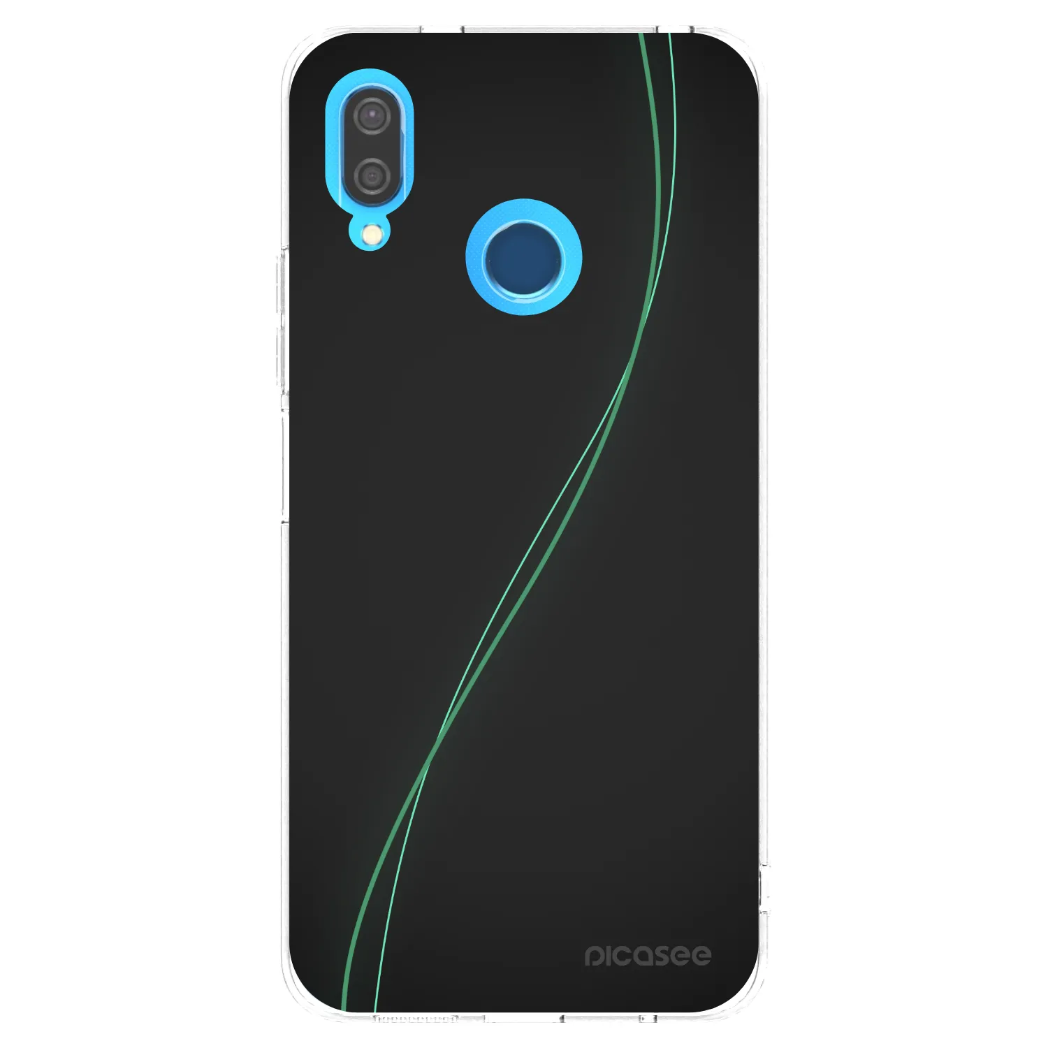Picasee silikonový průhledný obal pro Huawei P20 Lite - Be Different