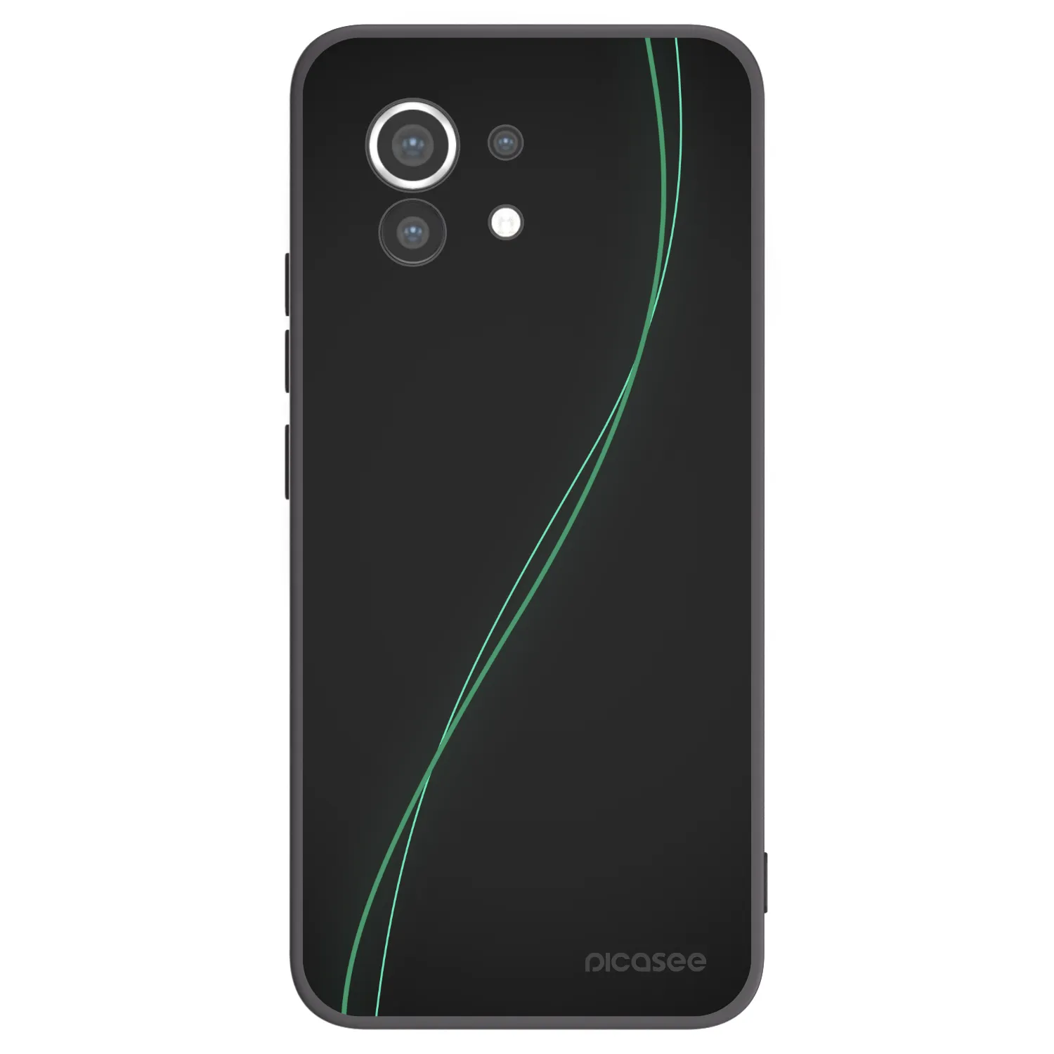 Picasee silikonový černý obal pro Xiaomi Mi 11 - Be Different