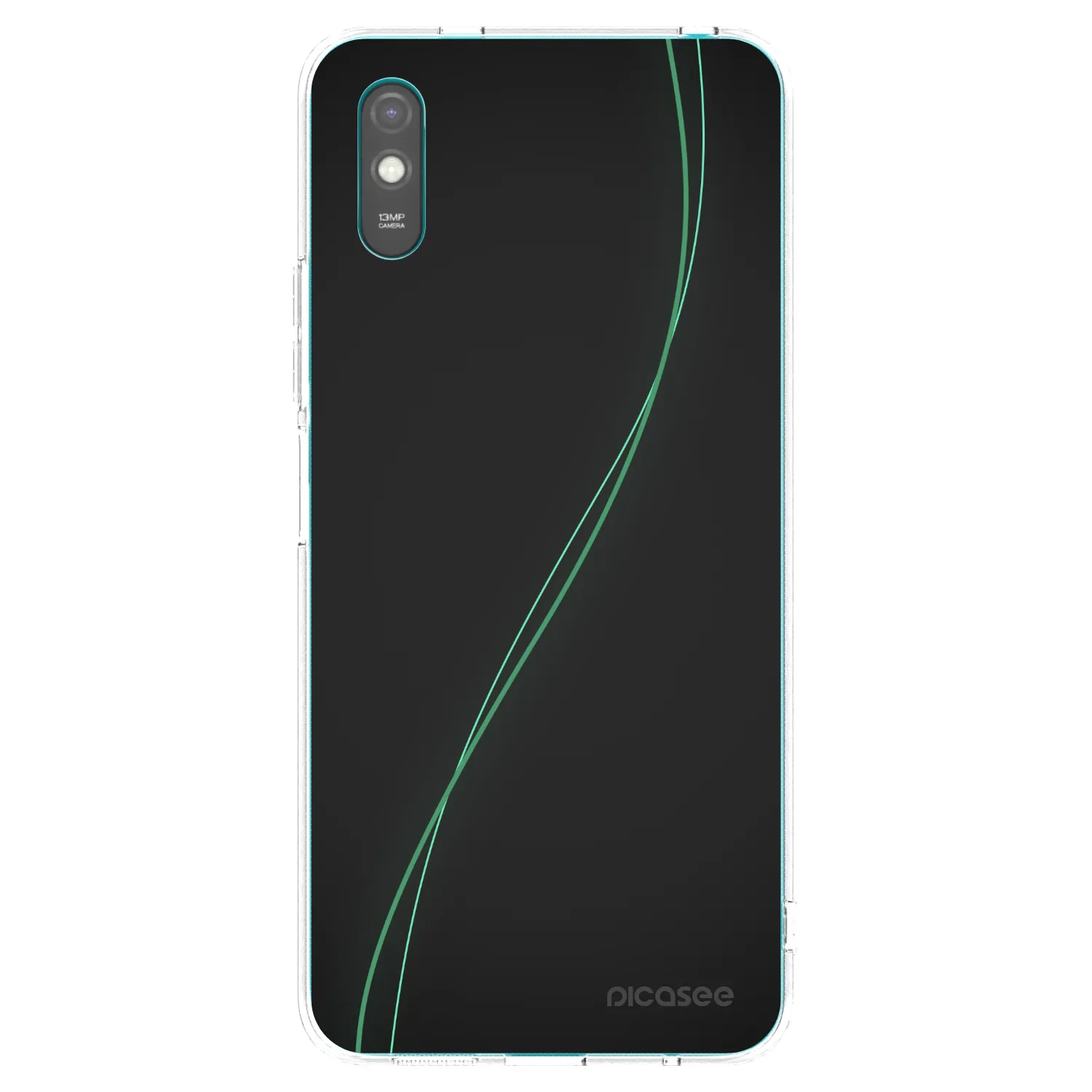 Picasee silikonový průhledný obal pro Xiaomi Redmi 9AT - Be Different