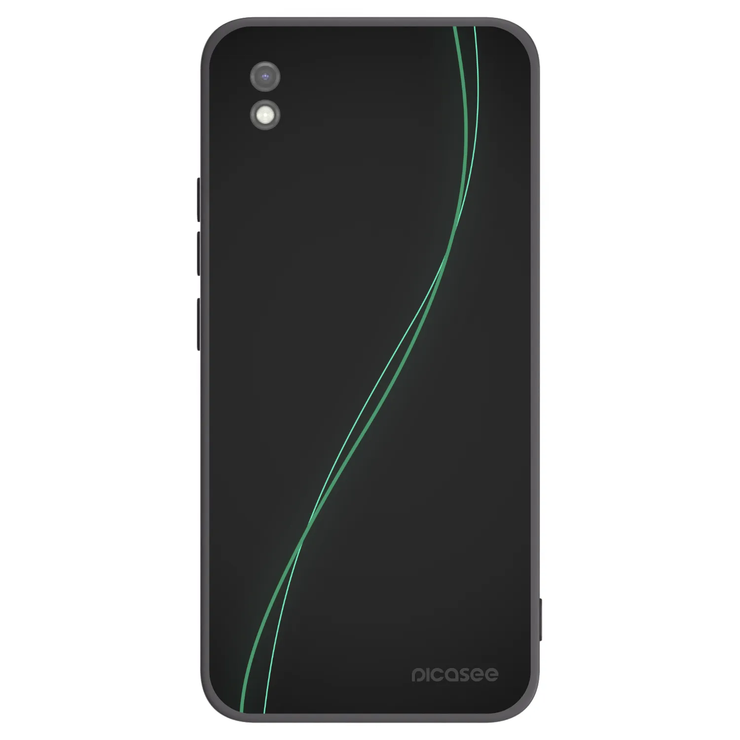 Picasee silikonový černý obal pro Xiaomi Redmi 9AT - Be Different