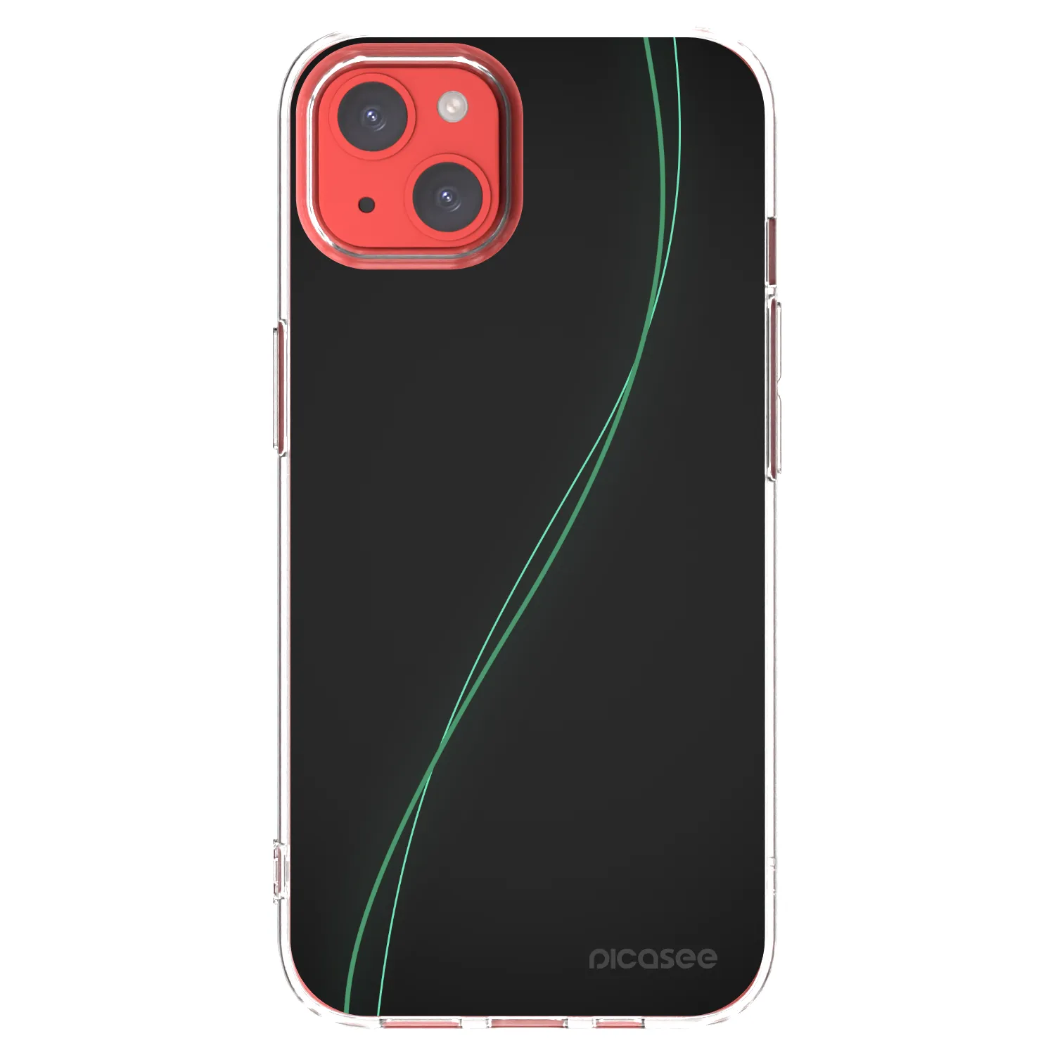 Picasee silikonový průhledný obal pro Apple iPhone 13 - Be Different