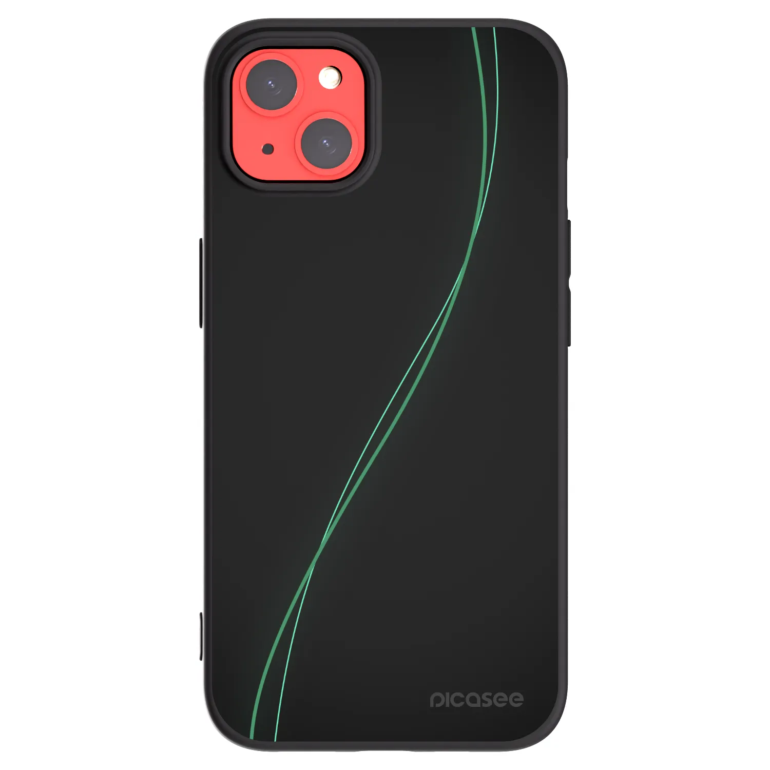 Picasee silikonový černý obal pro Apple iPhone 13 - Be Different