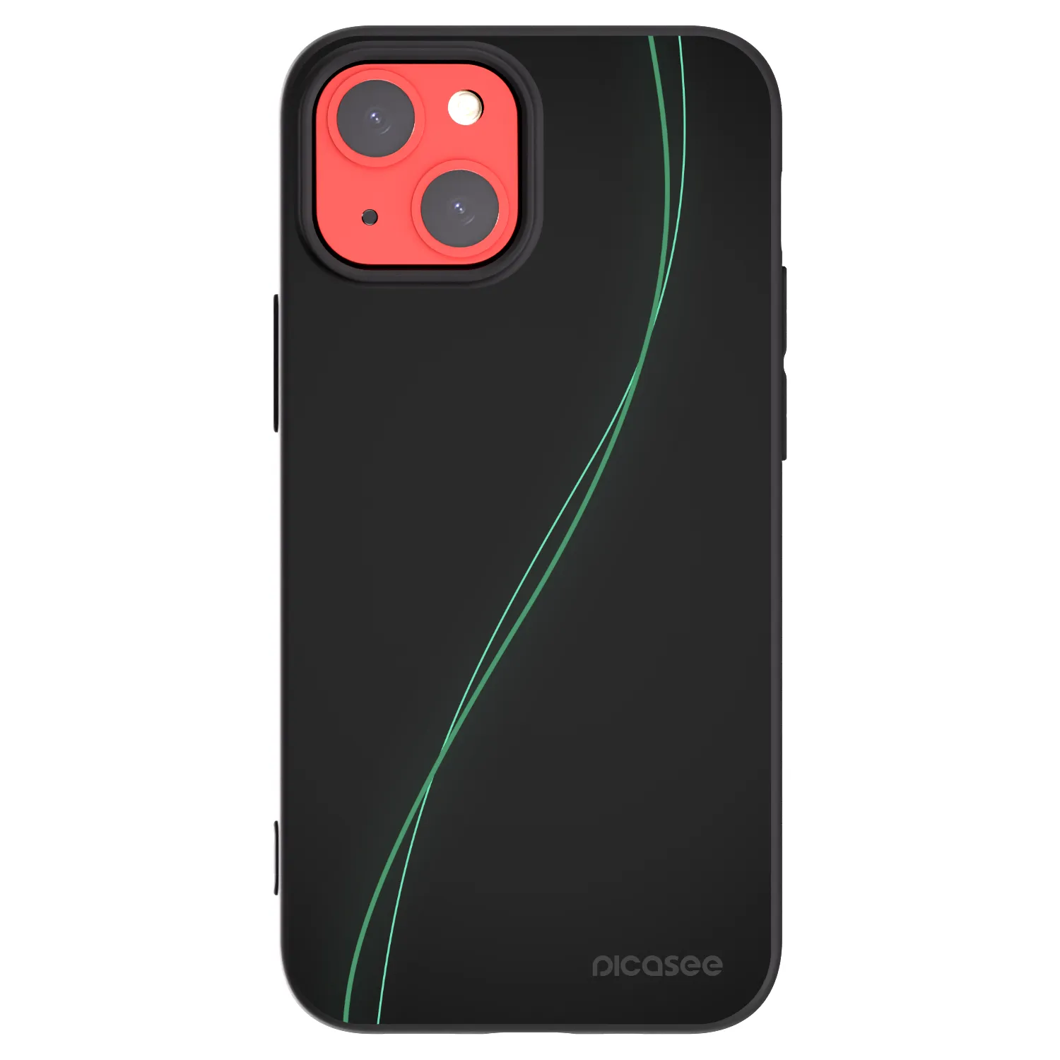 Picasee silikonový černý obal pro Apple iPhone 13 mini - Be Different