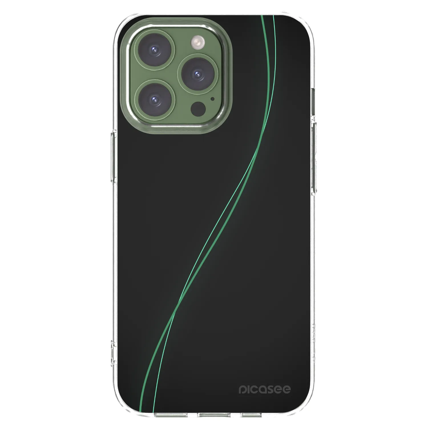 Picasee silikonový průhledný obal pro Apple iPhone 13 Pro - Be Different
