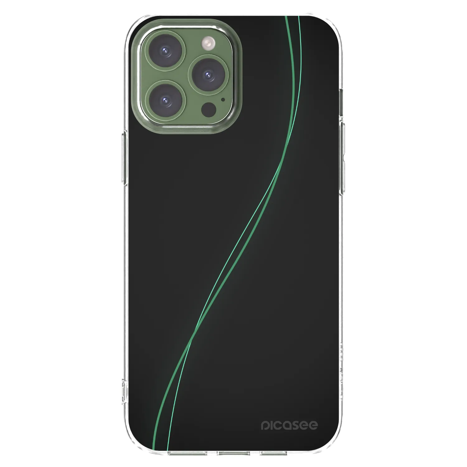 Picasee silikonový průhledný obal pro Apple iPhone 13 Pro Max - Be Different