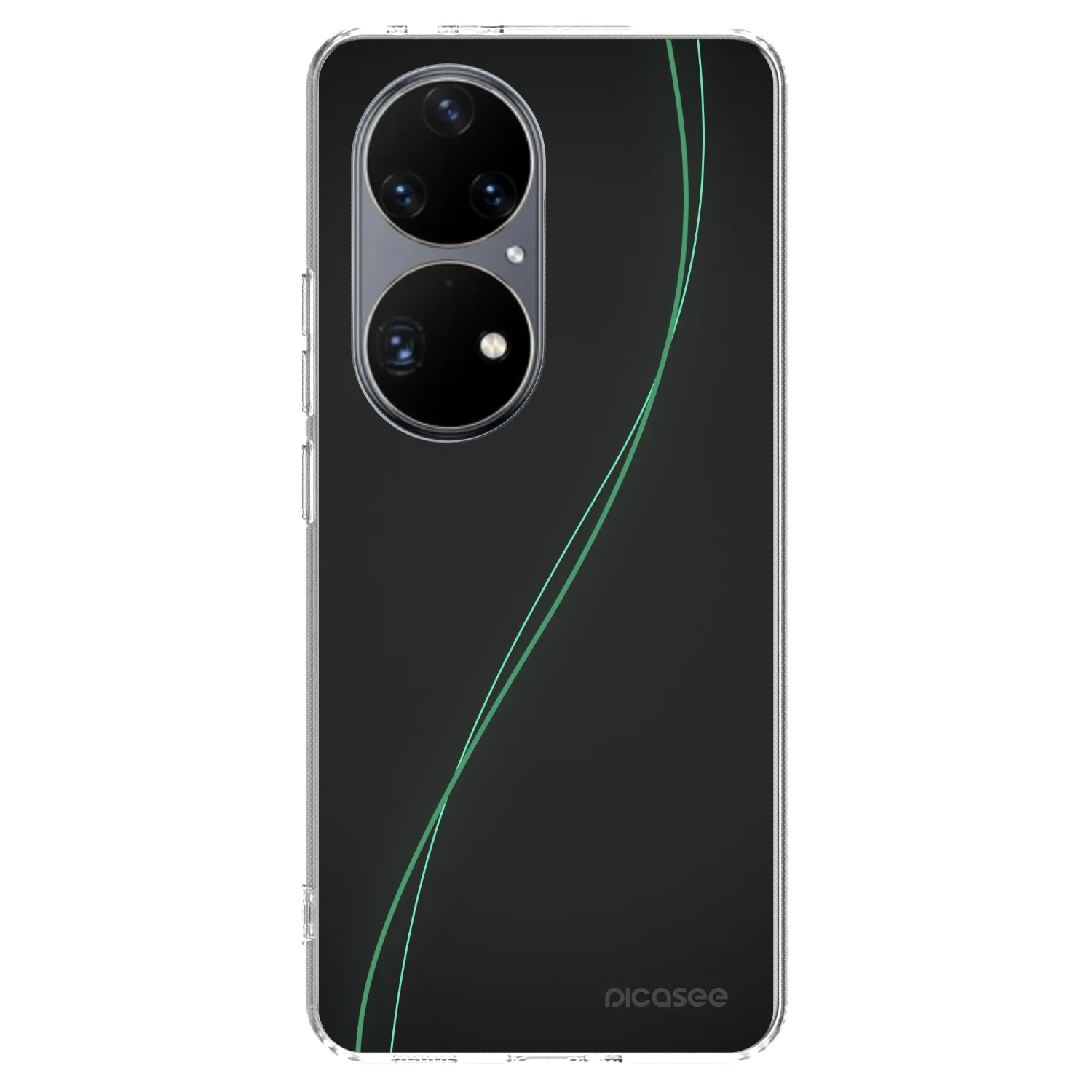 Picasee silikonový průhledný obal pro Huawei P50 - Be Different