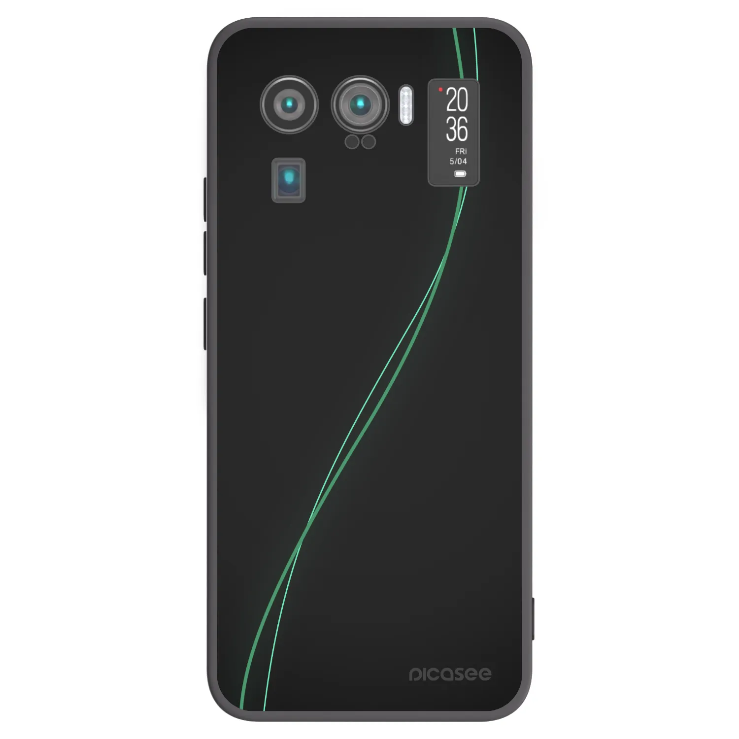 Picasee silikonový černý obal pro Xiaomi Mi 11 Ultra - Be Different